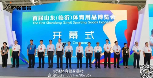 威客电竞健身器材亮相首届山东体博会