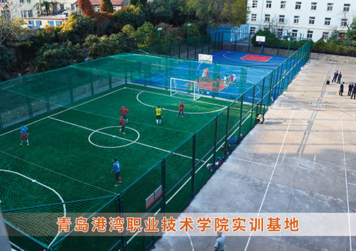 ​威客电竞为青岛港湾职业技术学院打造健身实训基地
